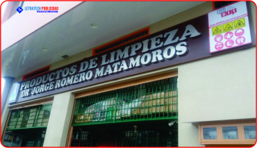 Letras corpóreas en acero mate 304
