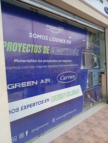 Vinil microperforado